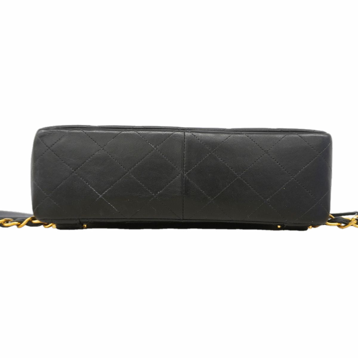 Chanel Backpack Quilted Lambskin Black Gold — view 3