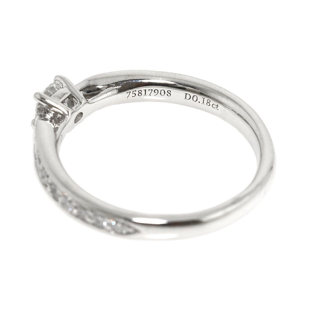 Tiffany & Co Harmony Ring Diamond IF Platinum — view 4