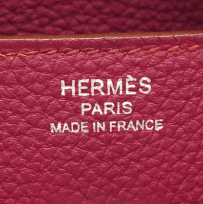 Hermes Handbag Birkin 25 Togo Ruby Gold — view 5