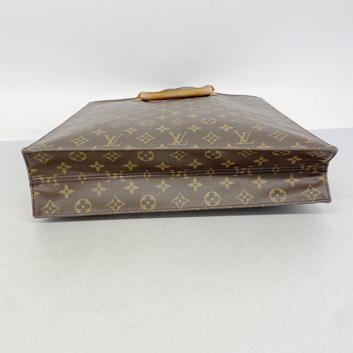 Louis Vuitton Tote Bag Monogram Sac Plat Brown — view 3