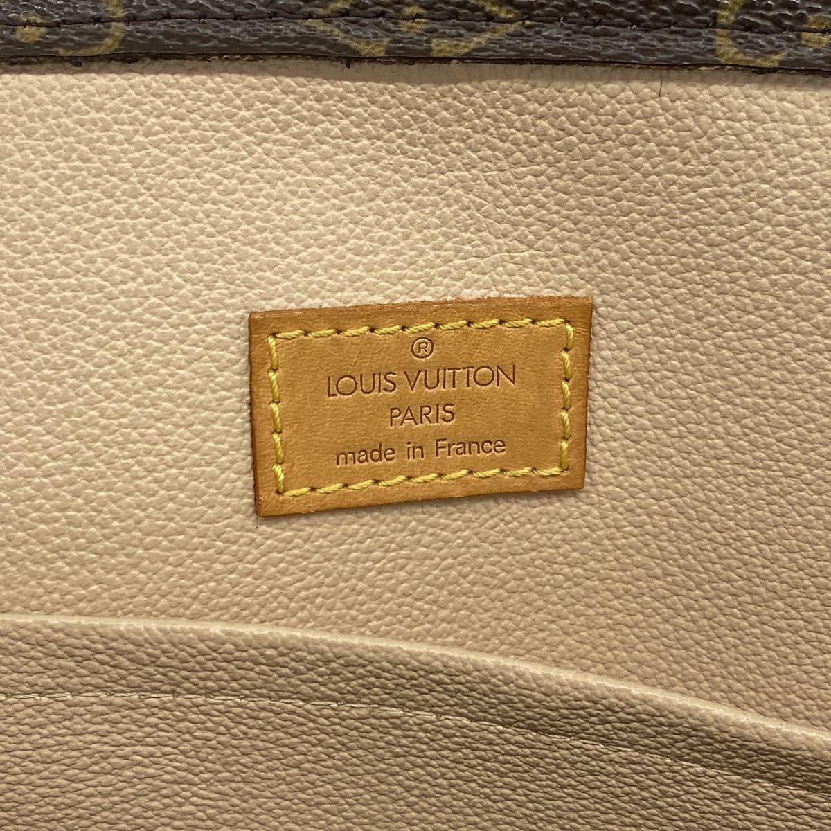 Louis Vuitton Tote Bag Monogram Sac Plat Brown — view 5