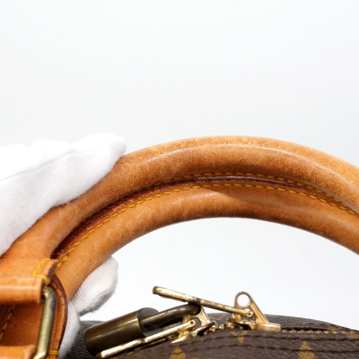 Louis Vuitton Boston Bag Monogram Keepall Bandouliere 60 Brown — view 7