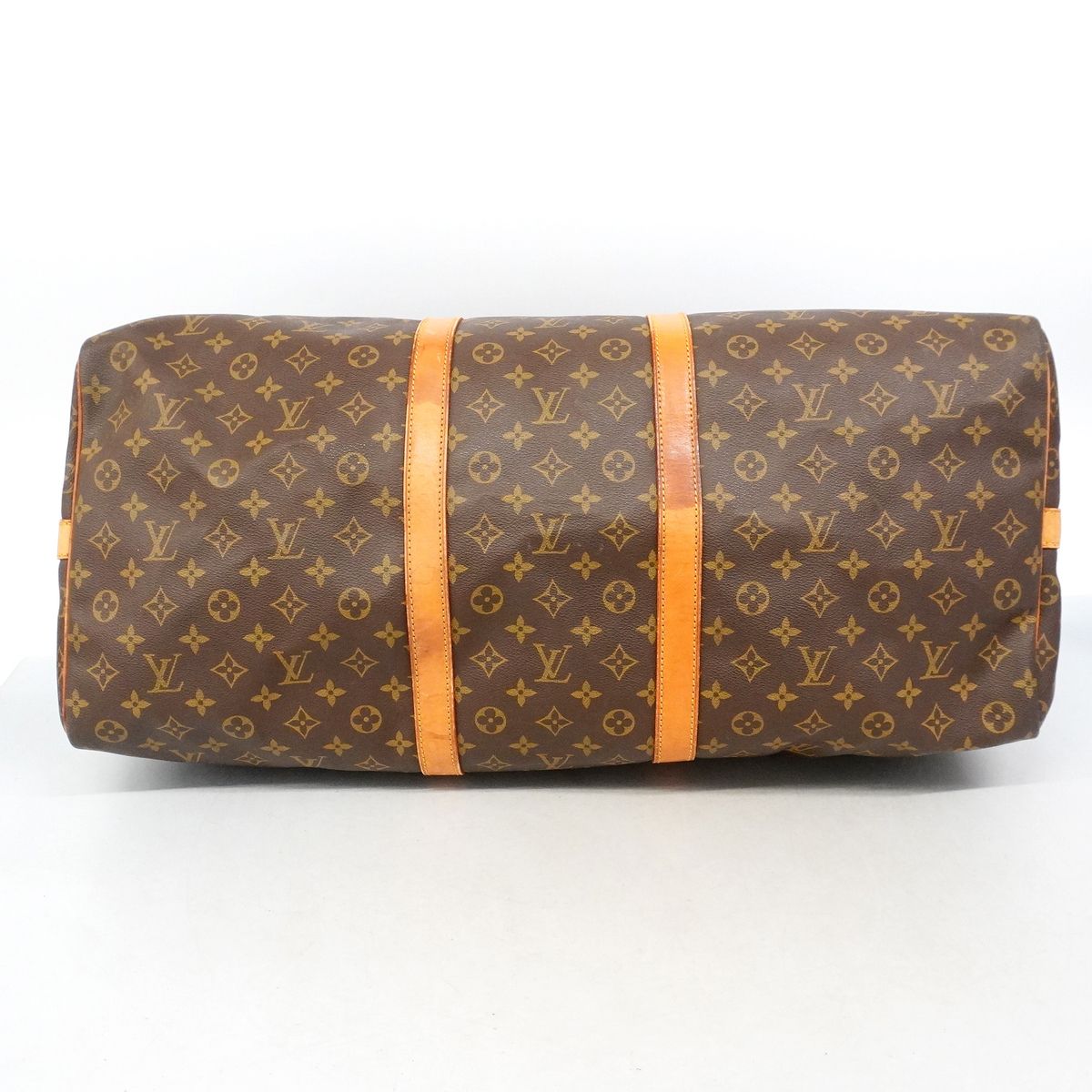 Louis Vuitton Boston Bag Monogram Keepall Bandouliere 60 Brown — view 3