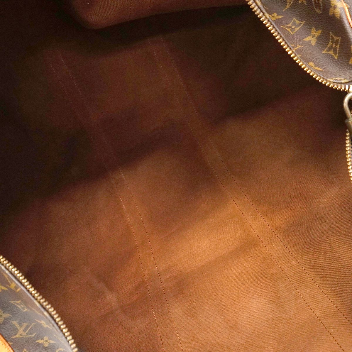 Louis Vuitton Boston Bag Monogram Keepall Bandouliere 60 Brown — view 4