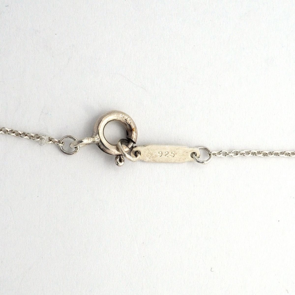 Tiffany & Co Necklace 1837 Interlocking 925 Sterling Silver — view 5