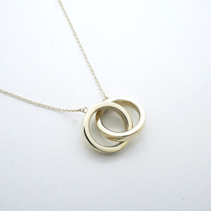 Tiffany & Co Necklace 1837 Interlocking 925 Sterling Silver — view 2