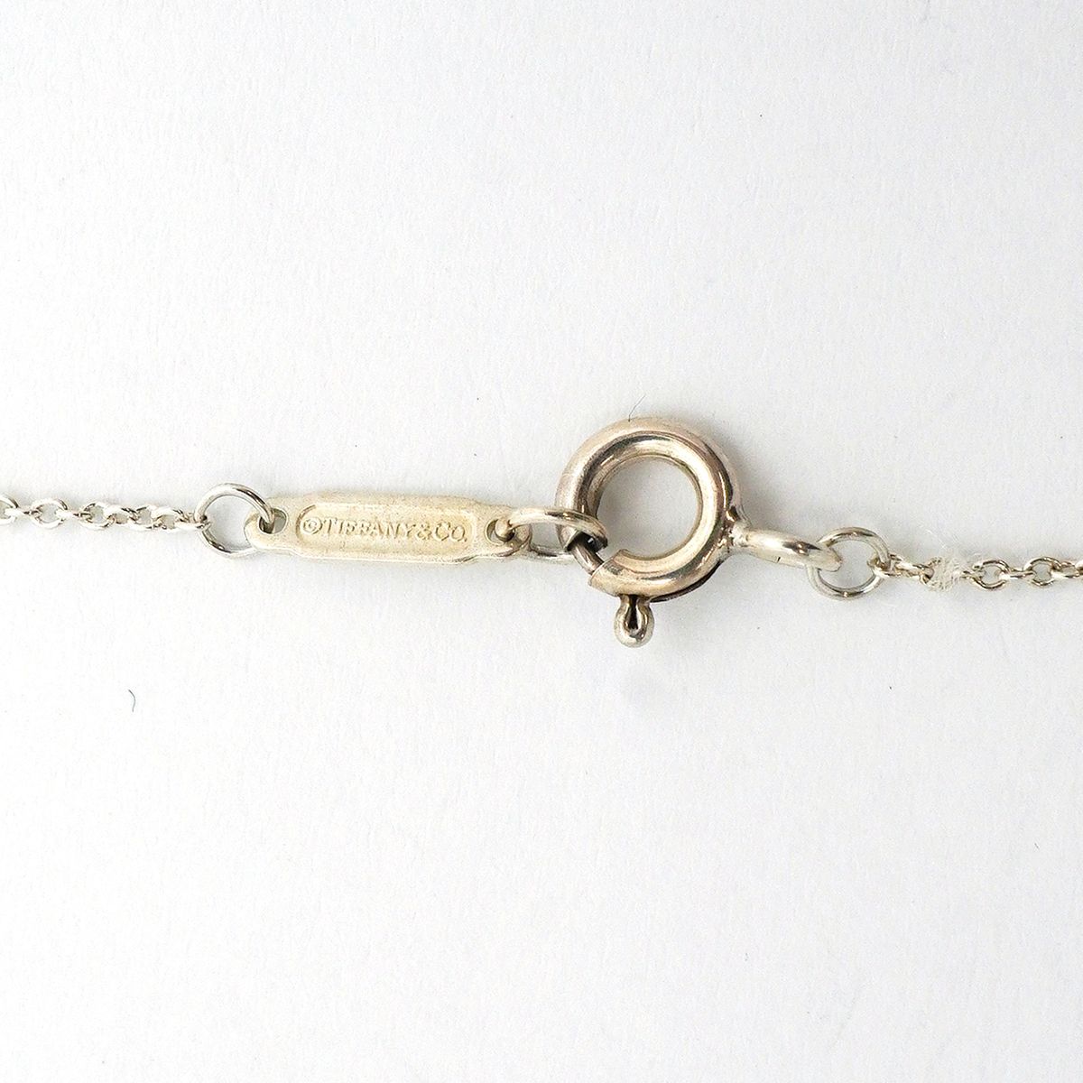 Tiffany & Co Necklace 1837 Interlocking 925 Sterling Silver — view 4