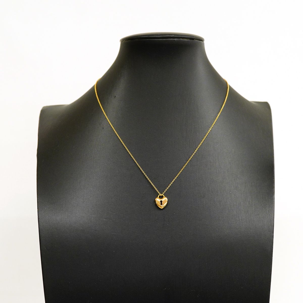 Tiffany & Co Necklace Heart Lock 18k Pink Gold — view 7