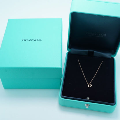 Tiffany & Co Necklace Open Heart 18k Pink Gold — view 8