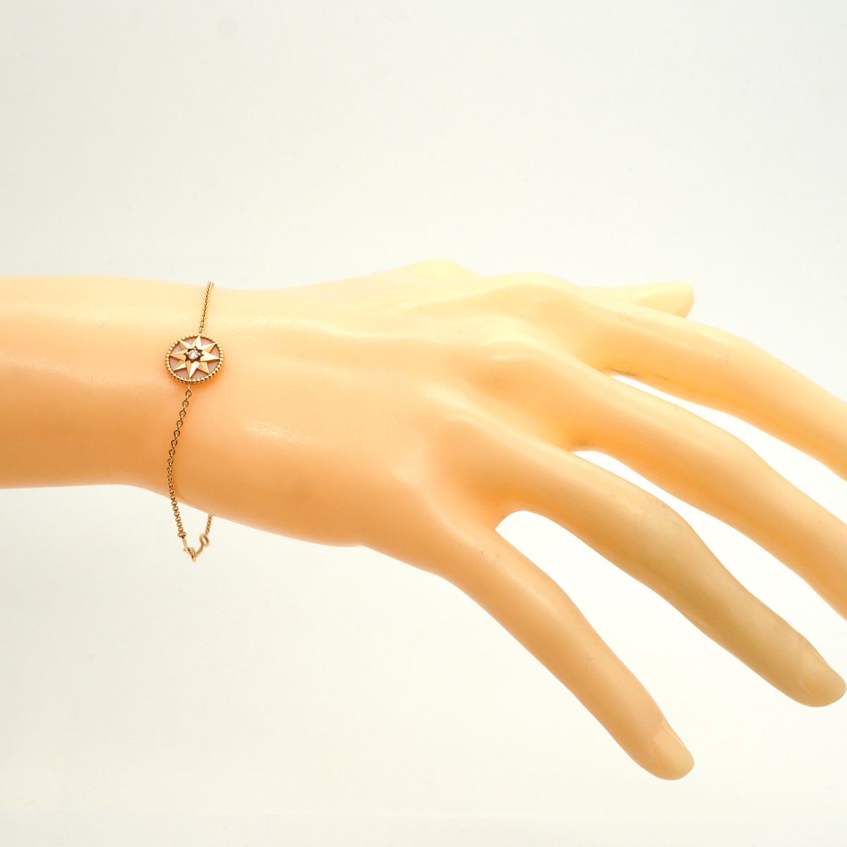 Dior Bracelet Rose Des Vents Pink Gold Diamond — view 7