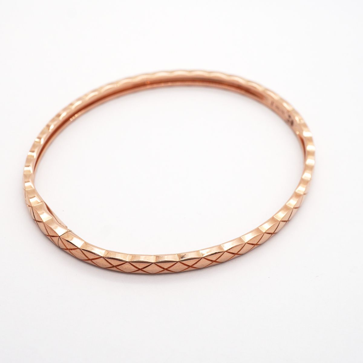 Chanel Bangle Coco Crush 18K Pink Gold Bracelet — view 2