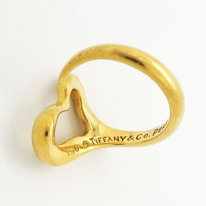 Tiffany & Co Ring Open Heart 18k Yellow Gold — view 4
