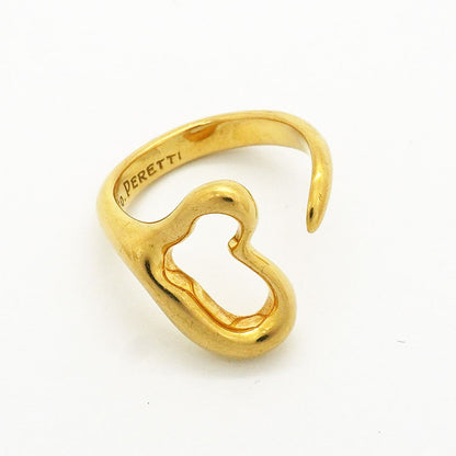 Tiffany & Co Ring Open Heart 18k Yellow Gold — view 3