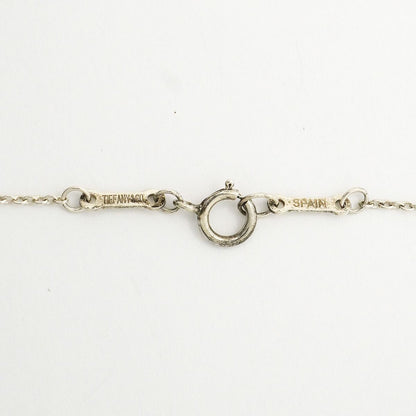 Tiffany & Co Necklace Double Teardrop 925 Sterling Silver — view 4