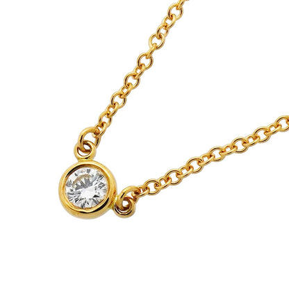Tiffany & Co Necklace by the Yard Yellow Gold Diamond