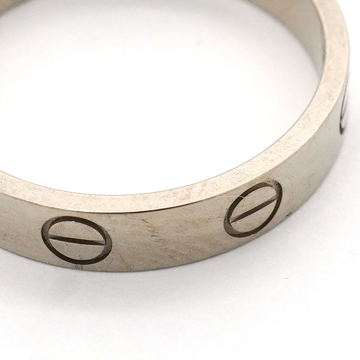 Cartier Ring Mini Love 18k White Gold — view 8