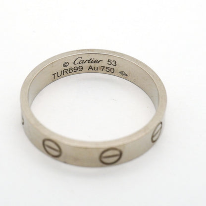 Cartier Ring Mini Love 18k White Gold — view 4