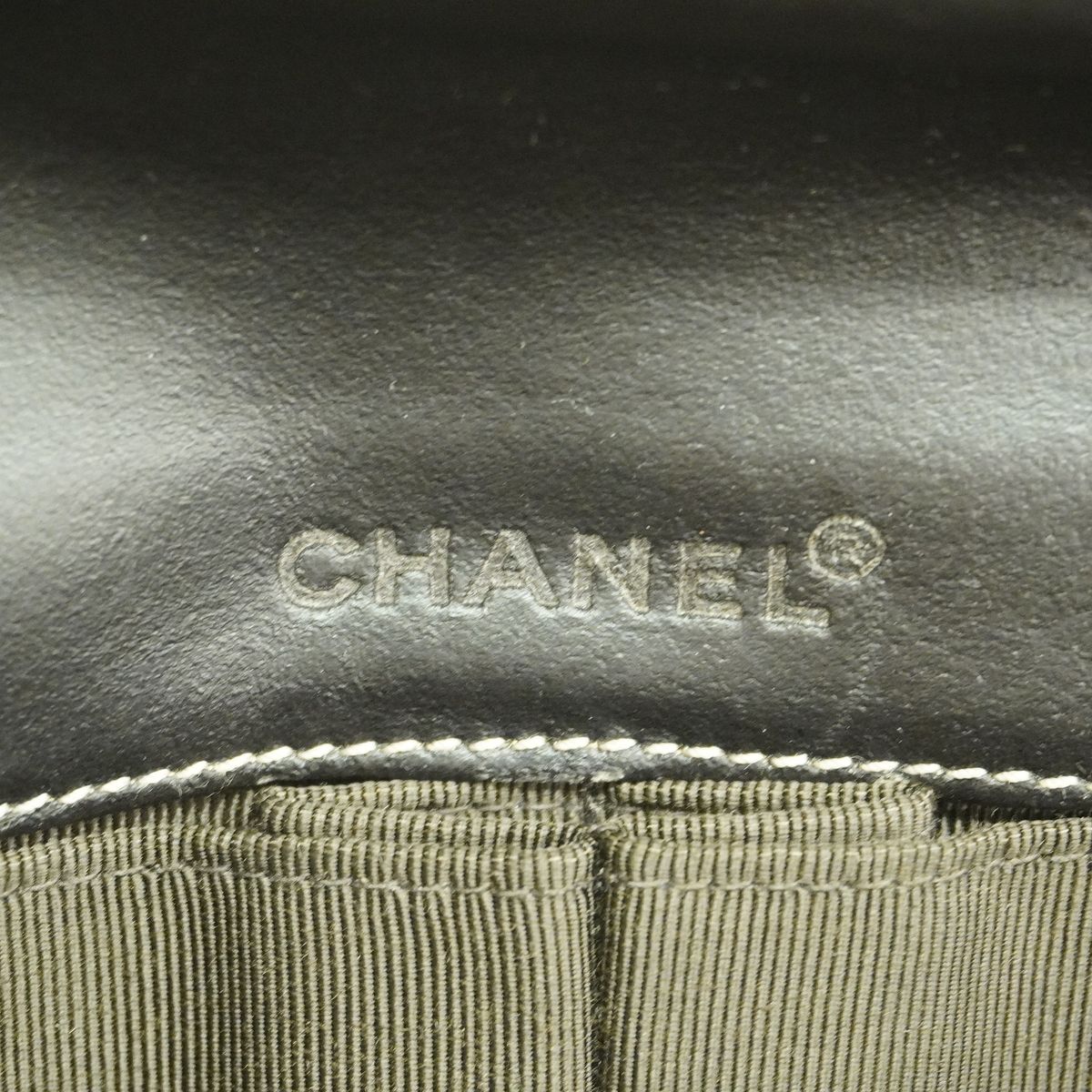Chanel Shoulder Bag Choco Bar Denim Blue Silver — view 5