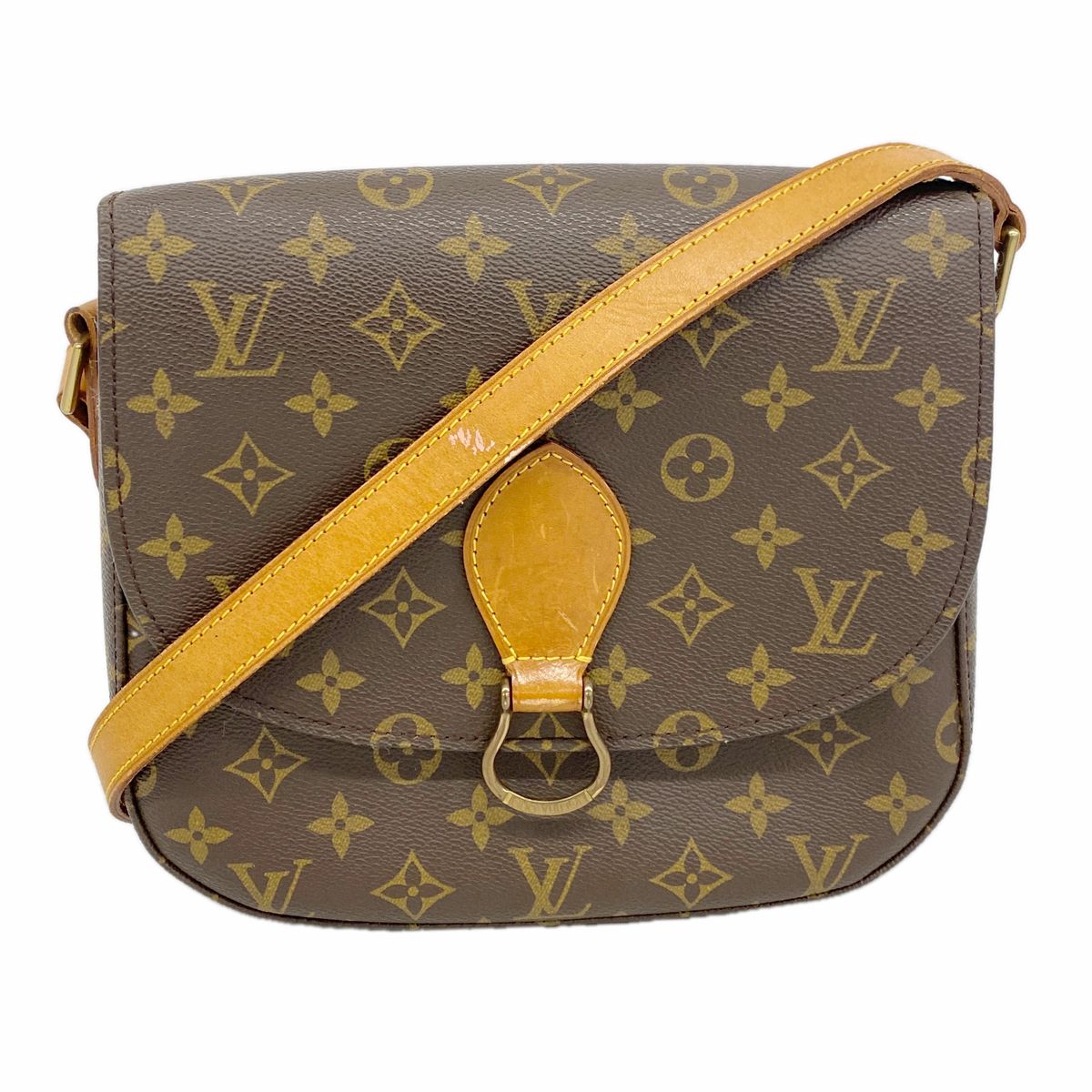 Louis Vuitton Shoulder Bag Monogram Saint-cloud GM Brown