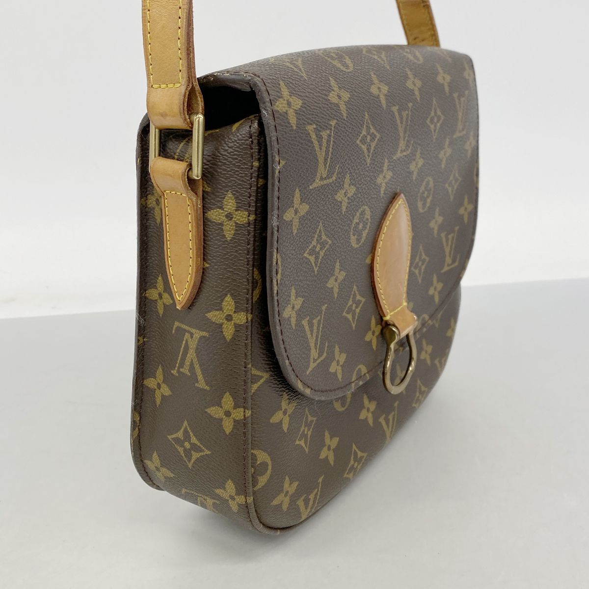 Louis Vuitton Shoulder Bag Monogram Saint-cloud GM Brown — view 2