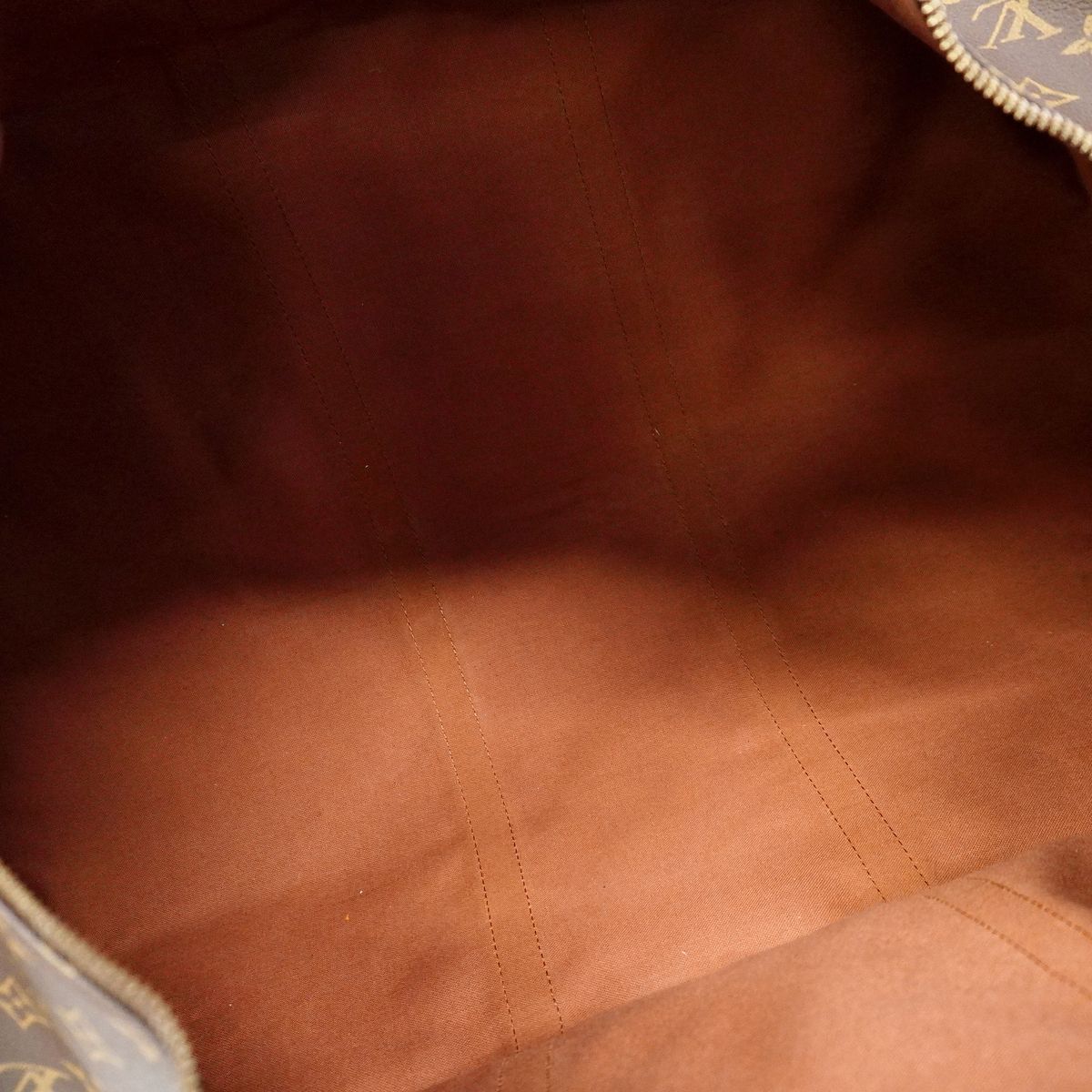 Louis Vuitton Boston Bag Monogram Keepall 60 Brown — view 4