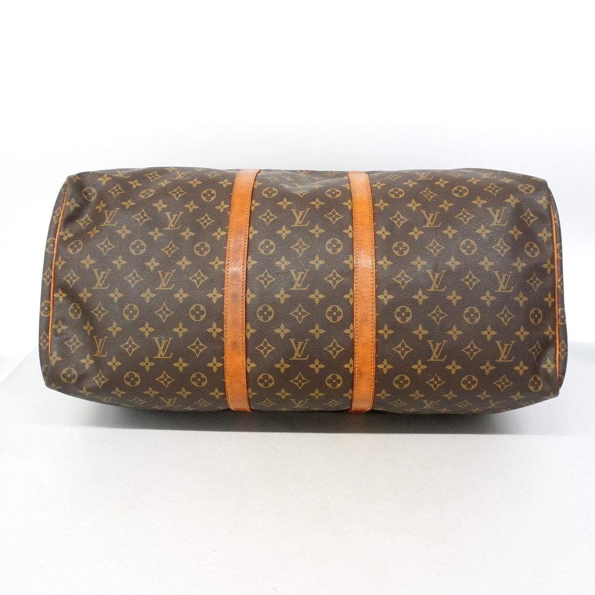 Louis Vuitton Boston Bag Monogram Keepall 60 Brown — view 3