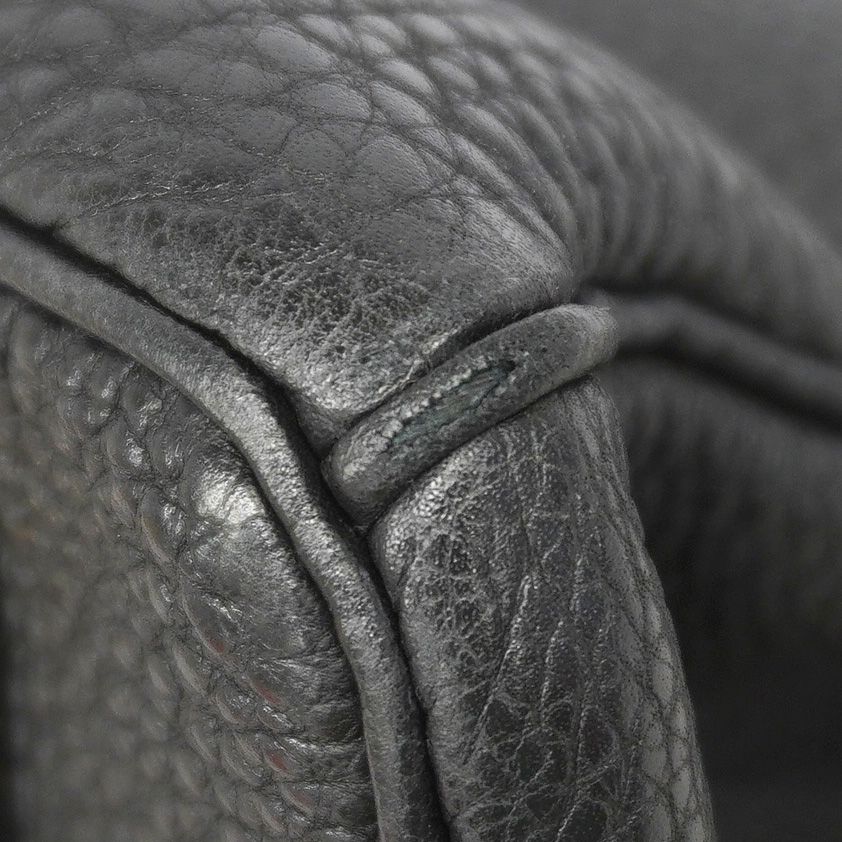 Hermes Handbag Birkin 35 Togo Black Silver — view 7