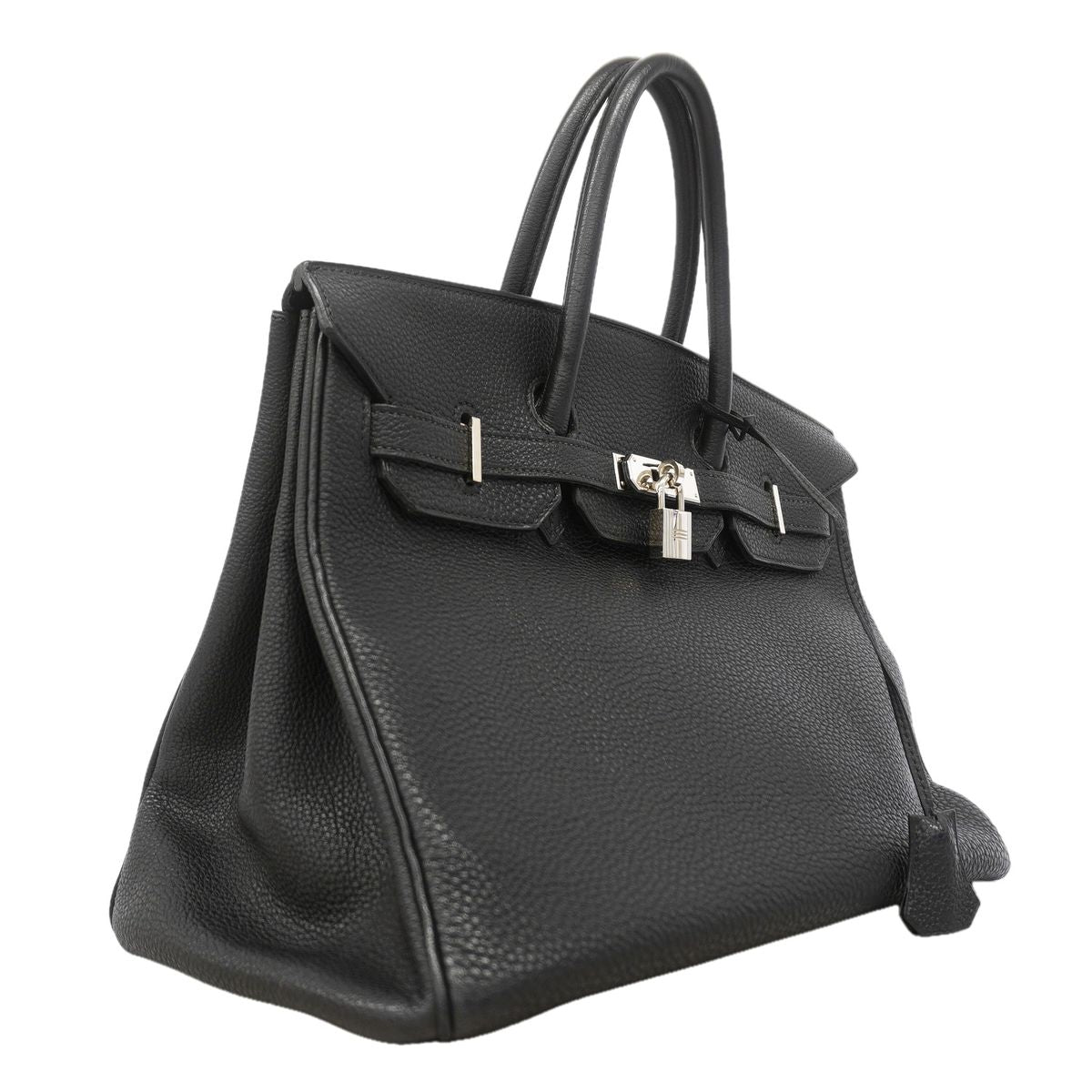 Hermes Handbag Birkin 35 Togo Black Silver — view 2