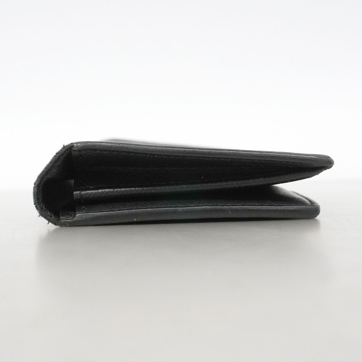 Louis Vuitton Wallet Monogram Eclipse Portefeuille Brazza Black — view 3