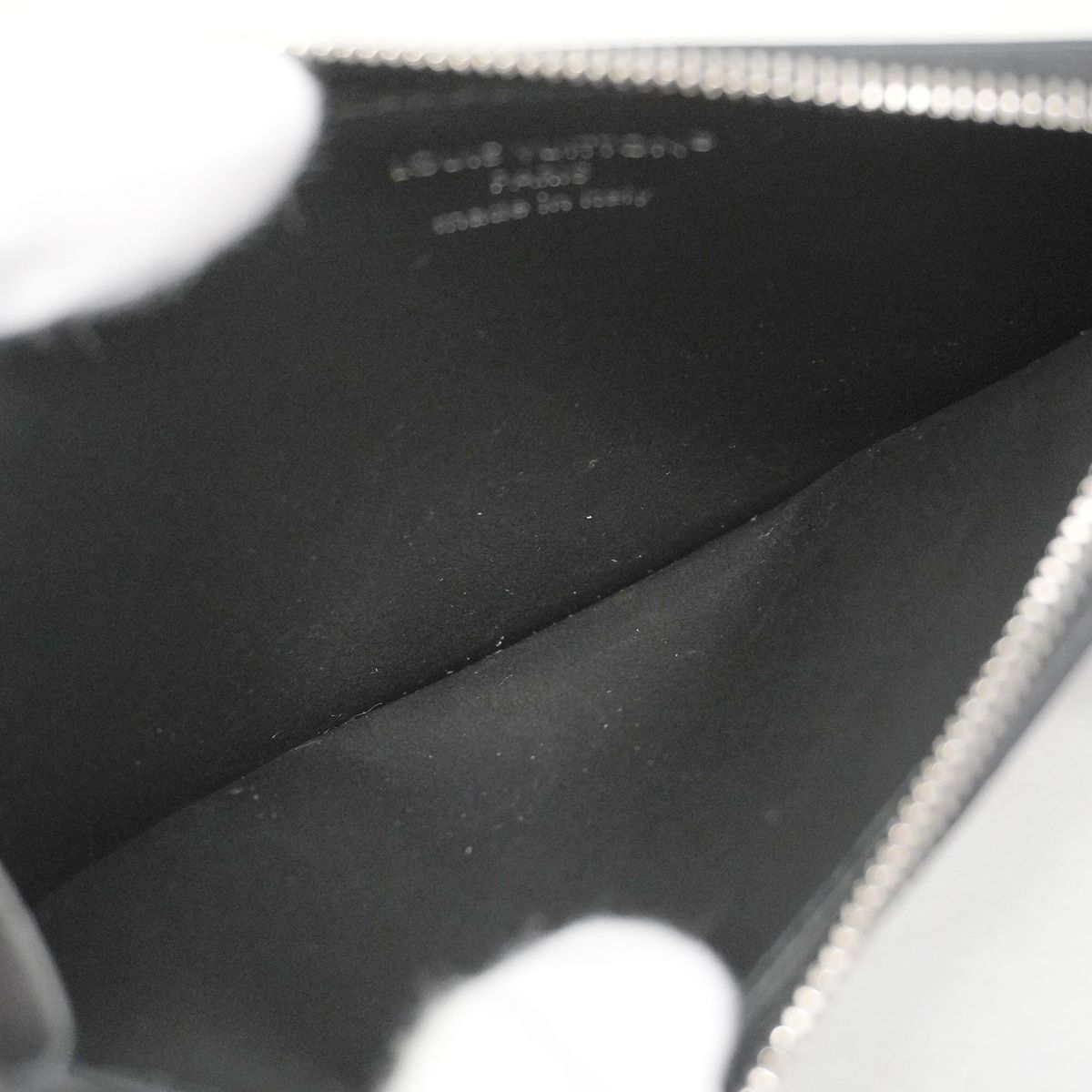 Louis Vuitton Monogram Eclipse Coin Card Holder Black — view 4