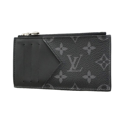 Louis Vuitton Monogram Eclipse Coin Card Holder Black