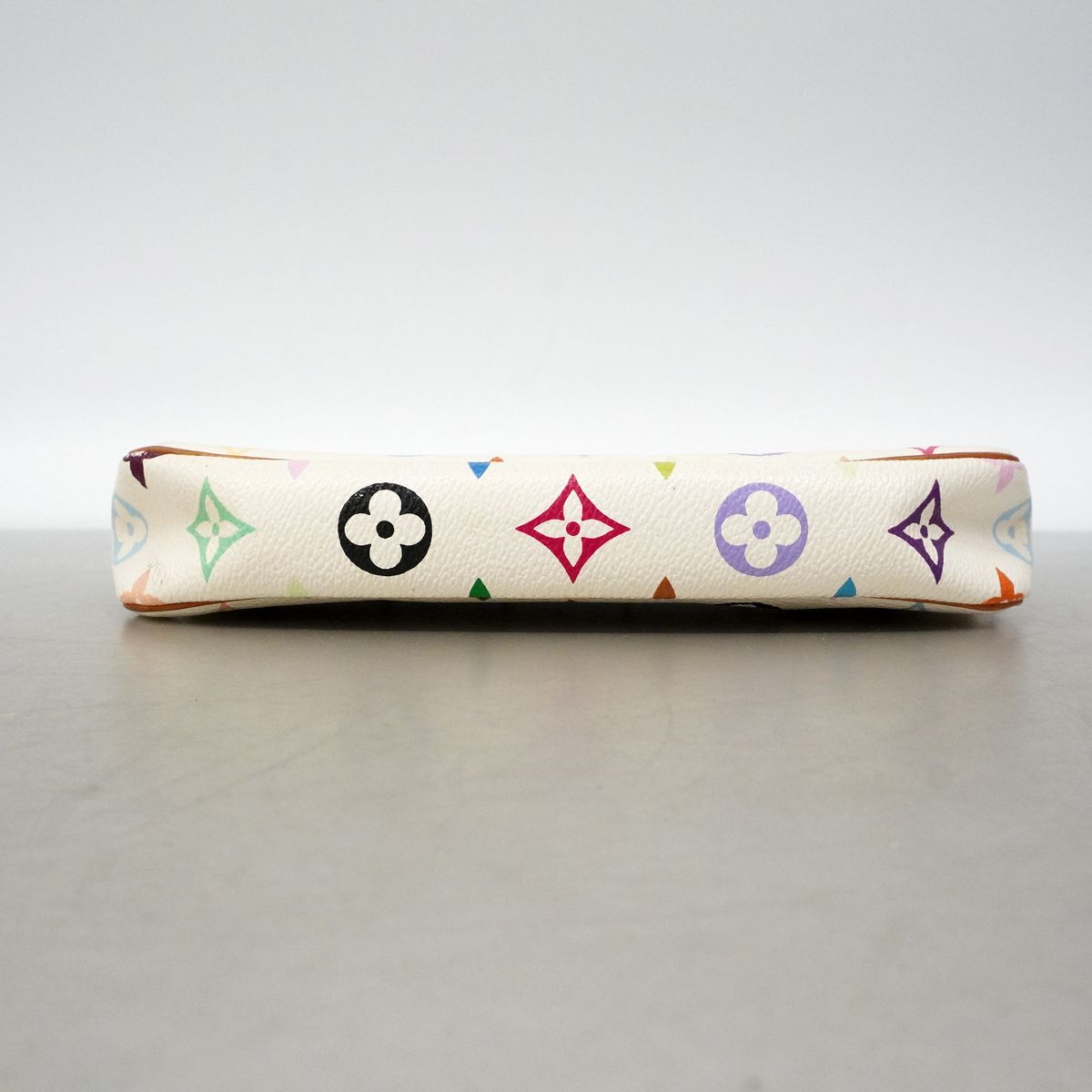 Louis Vuitton Pouch Monogram Multicolor Pochette Accessoires Blanc — view 3