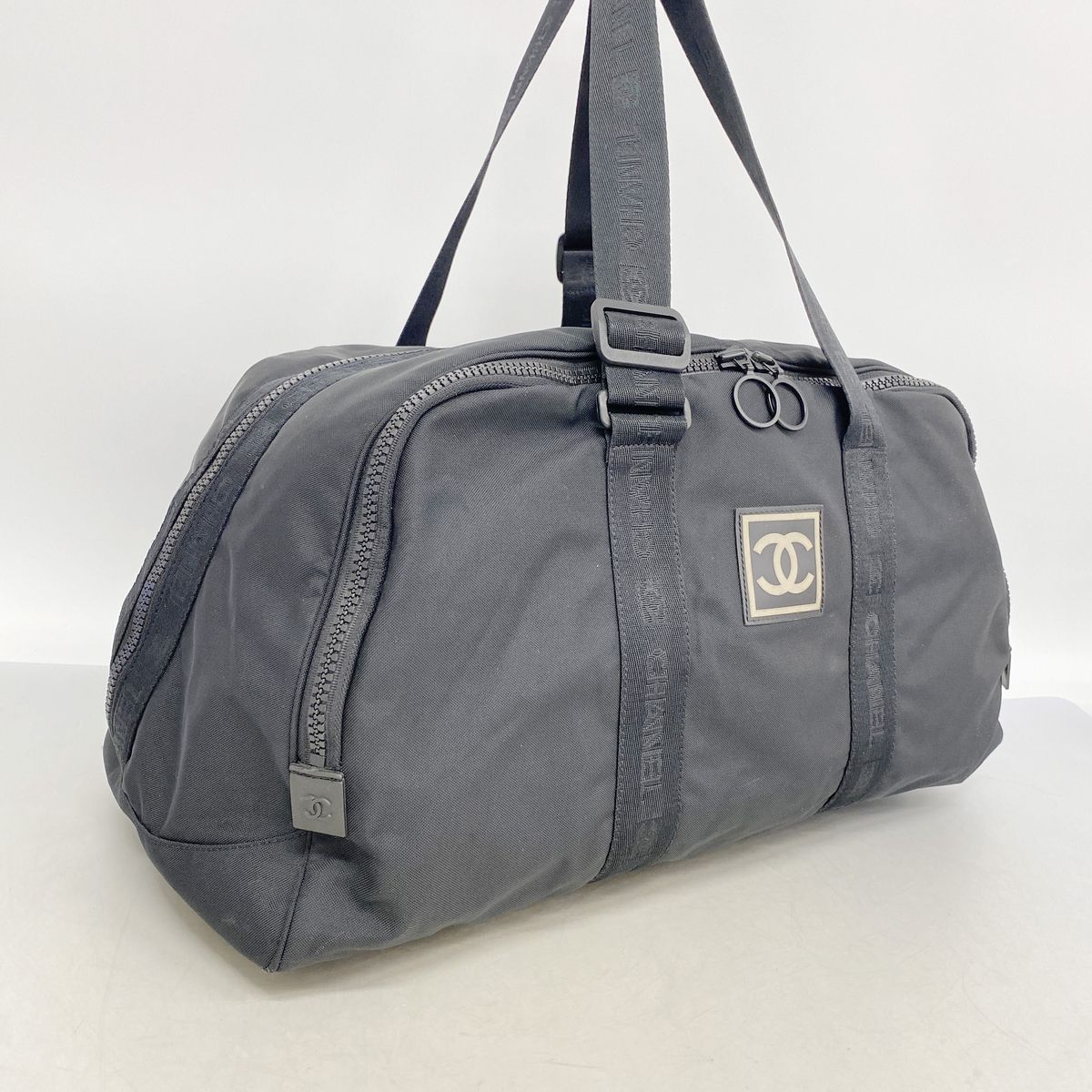 Chanel Boston Bag Sports Nylon Black — view 2