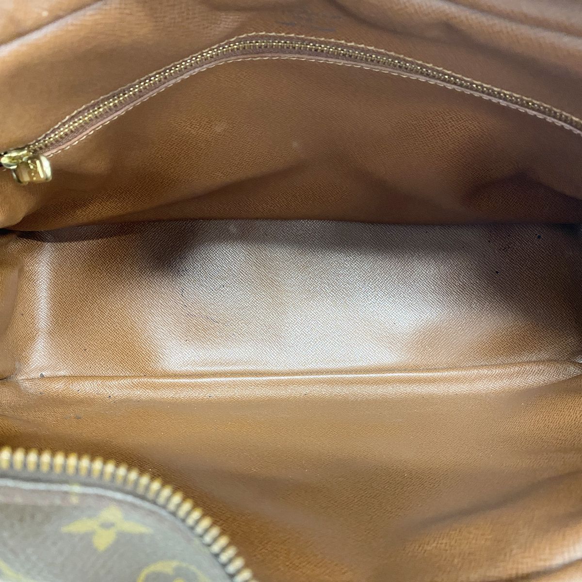 Louis Vuitton Shoulder Bag Monogram Boulogne 35 Brown — view 4