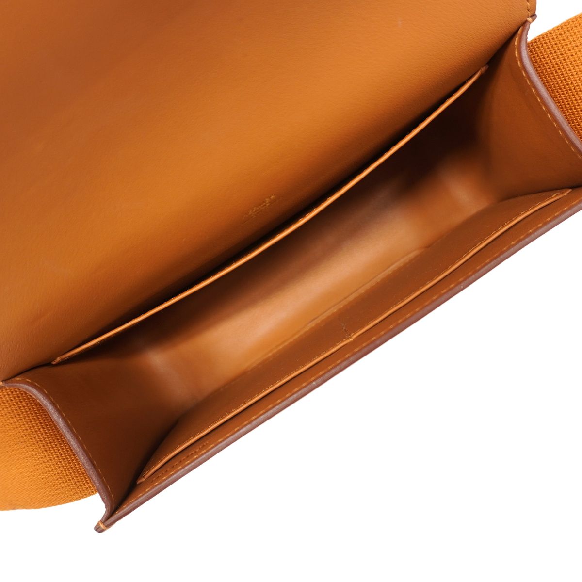 Hermes Shoulder Bag Geta Evercolor Gold — view 4
