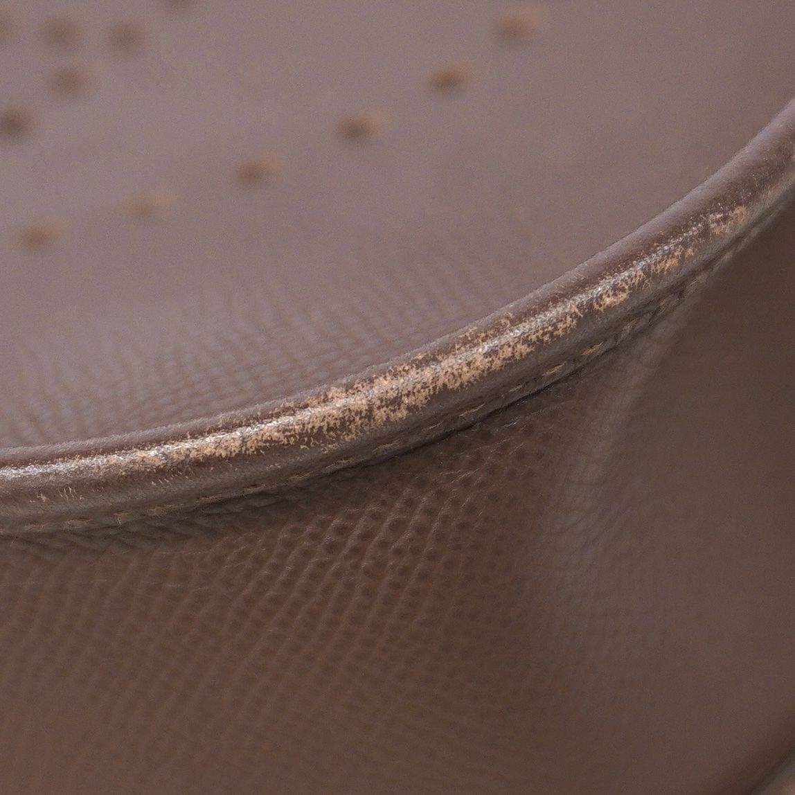 Hermes Shoulder Bag Evelyne Veau Epsom Havana Silver — view 6
