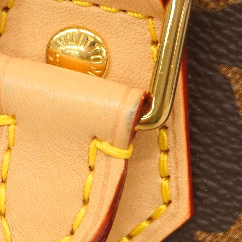 Louis Vuitton Handbag Monogram Alma BB Brown 2-Way Bag — view 7