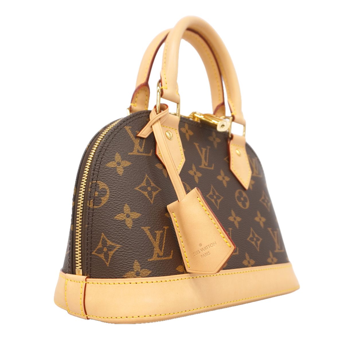 Louis Vuitton Handbag Monogram Alma BB Brown 2-Way Bag — view 2