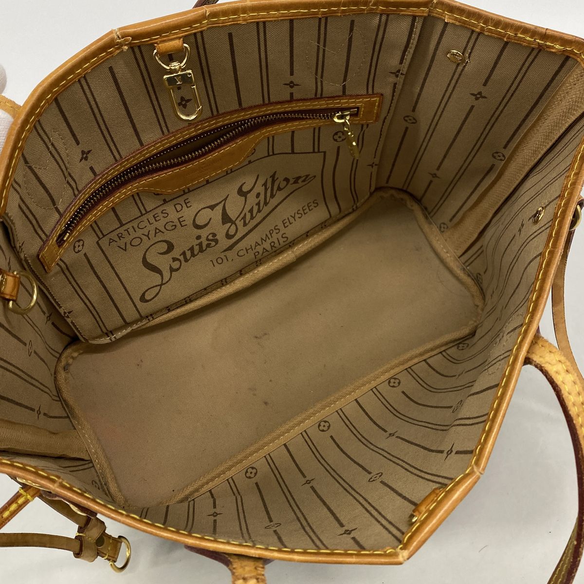Louis Vuitton Tote Bag Monogram Neverfull PM Brown — view 4