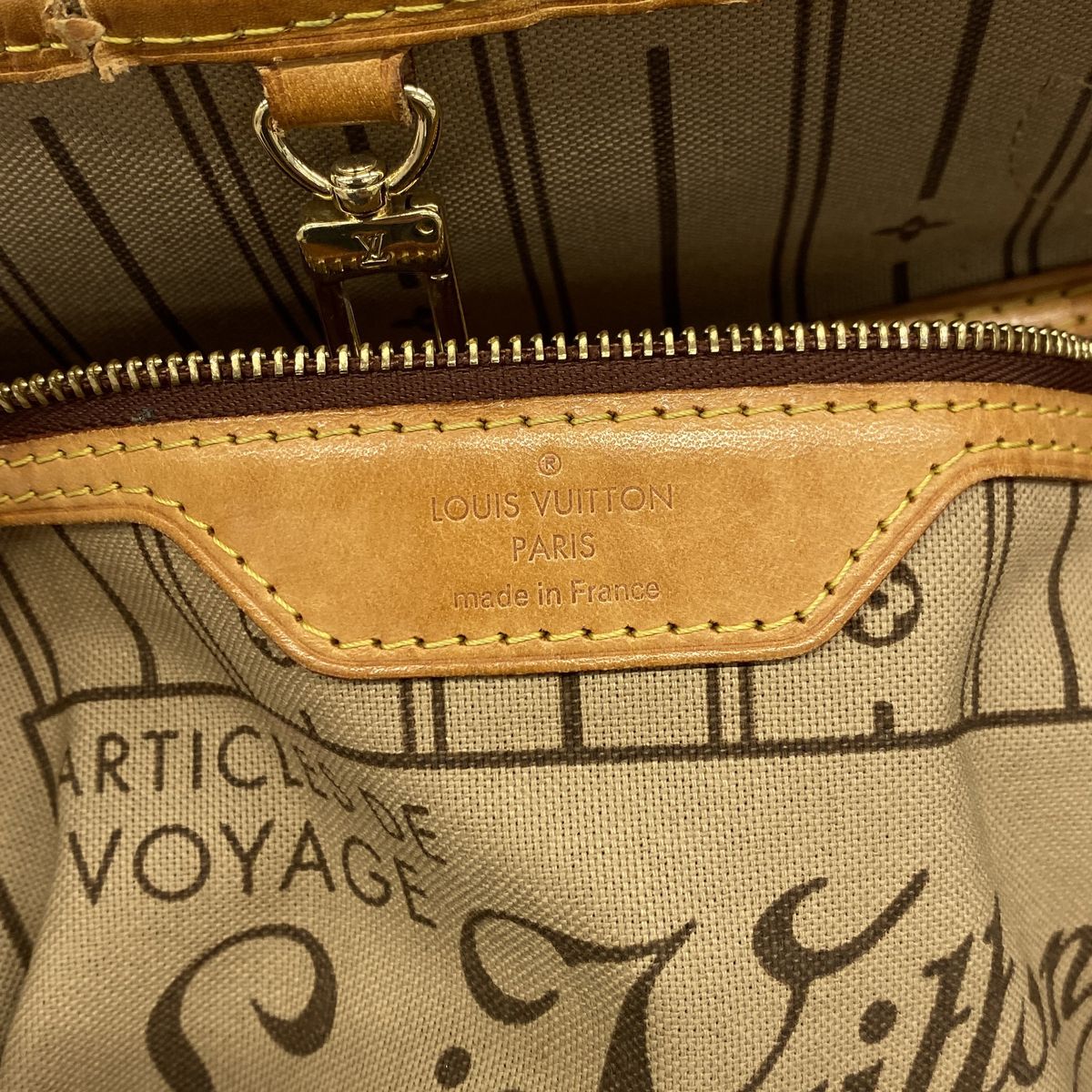 Louis Vuitton Tote Bag Monogram Neverfull PM Brown — view 5