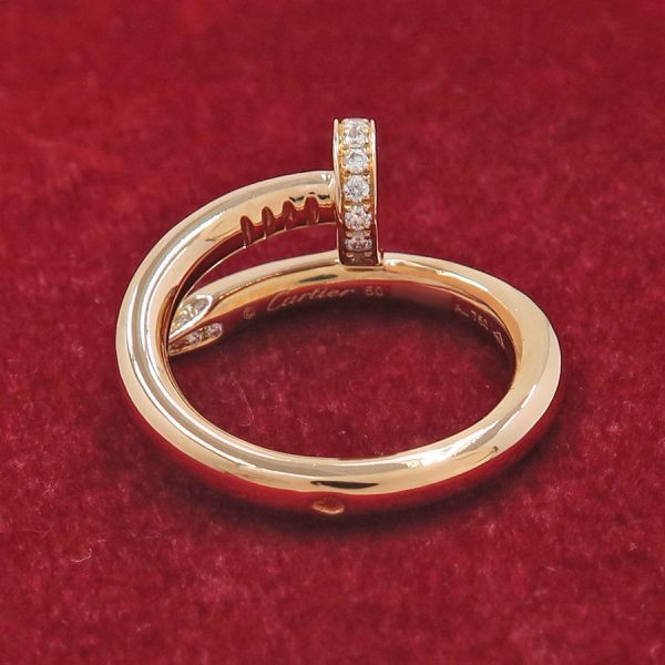 Cartier Juste un Clou Diamond Ring — view 4