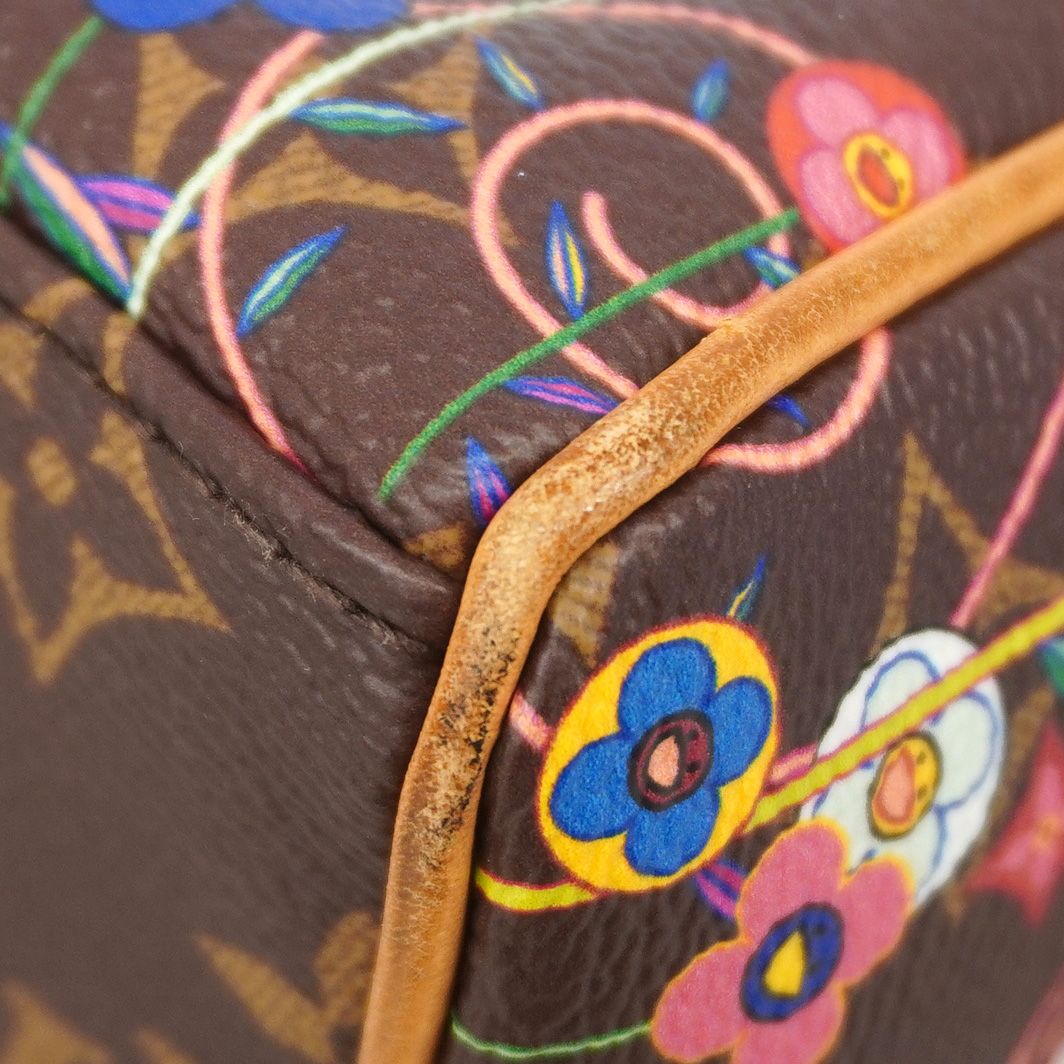 Louis Vuitton Handbag Monogram Super Flat Takashi Murakami Collaboration Speedy — view 7