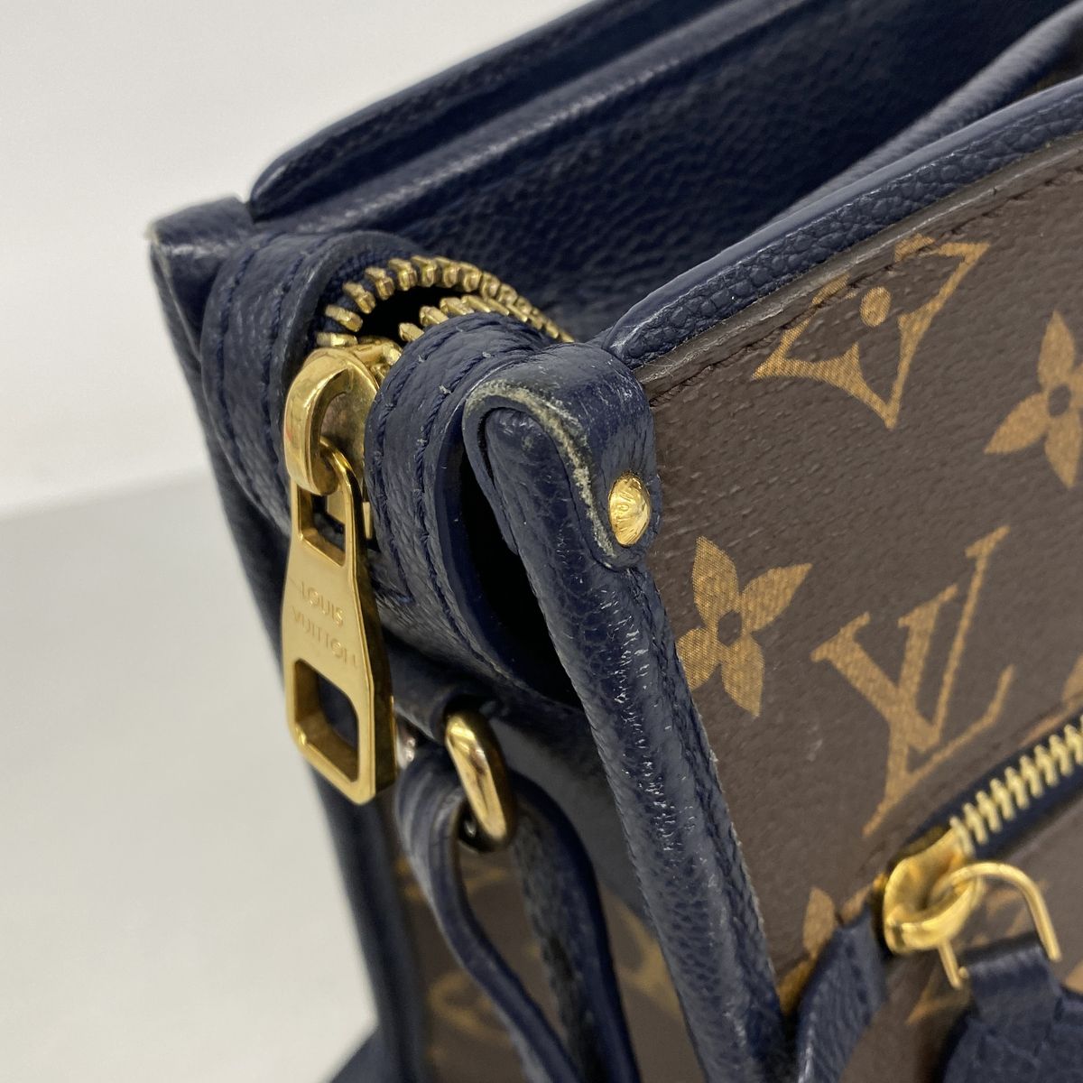 Louis Vuitton Handbag Monogram Popincourt PM Brown Marine 2-Way Bag — view 8