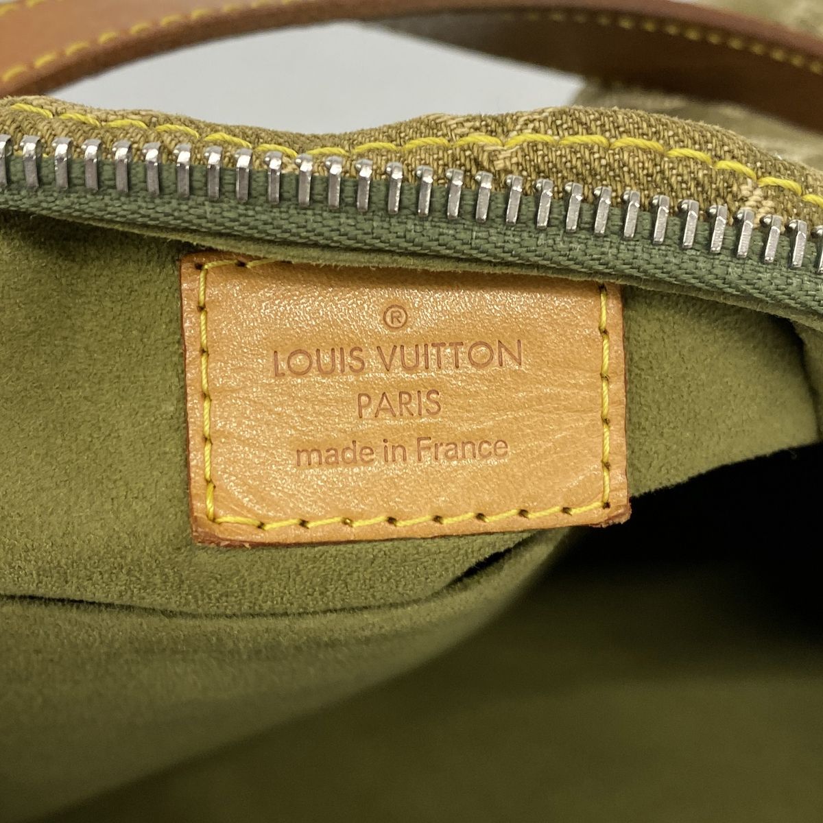 Louis Vuitton Shoulder Bag Monogram Denim Baggy PM Riken — view 5