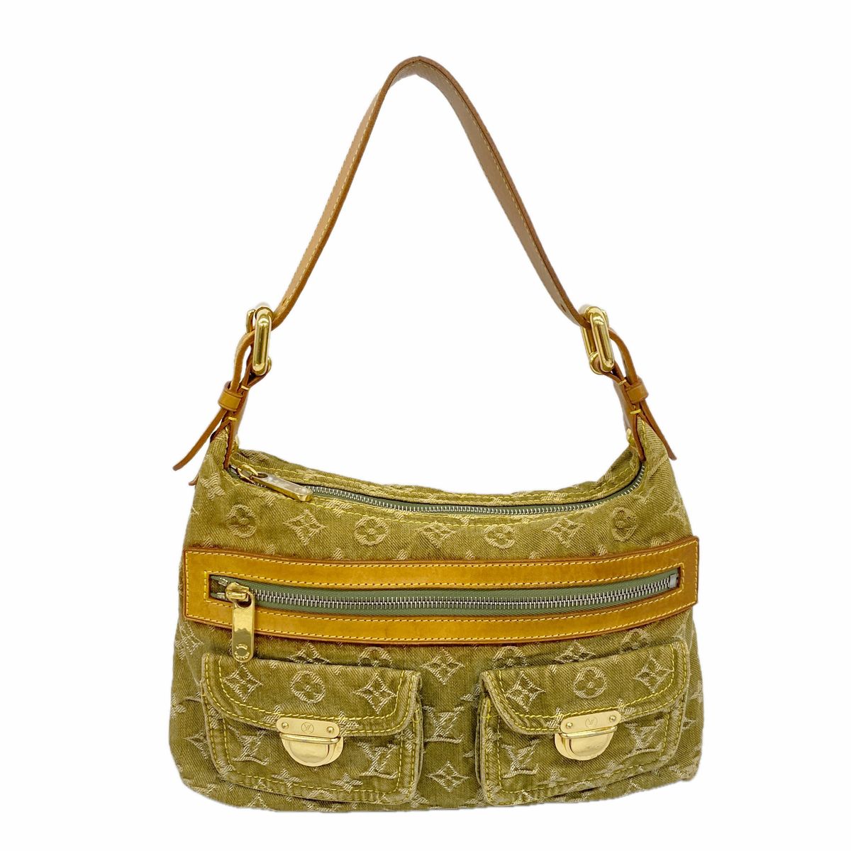 Louis Vuitton Shoulder Bag Monogram Denim Baggy PM Riken