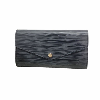 Louis Vuitton Wallet Epi Portefeuille Sarah Noir