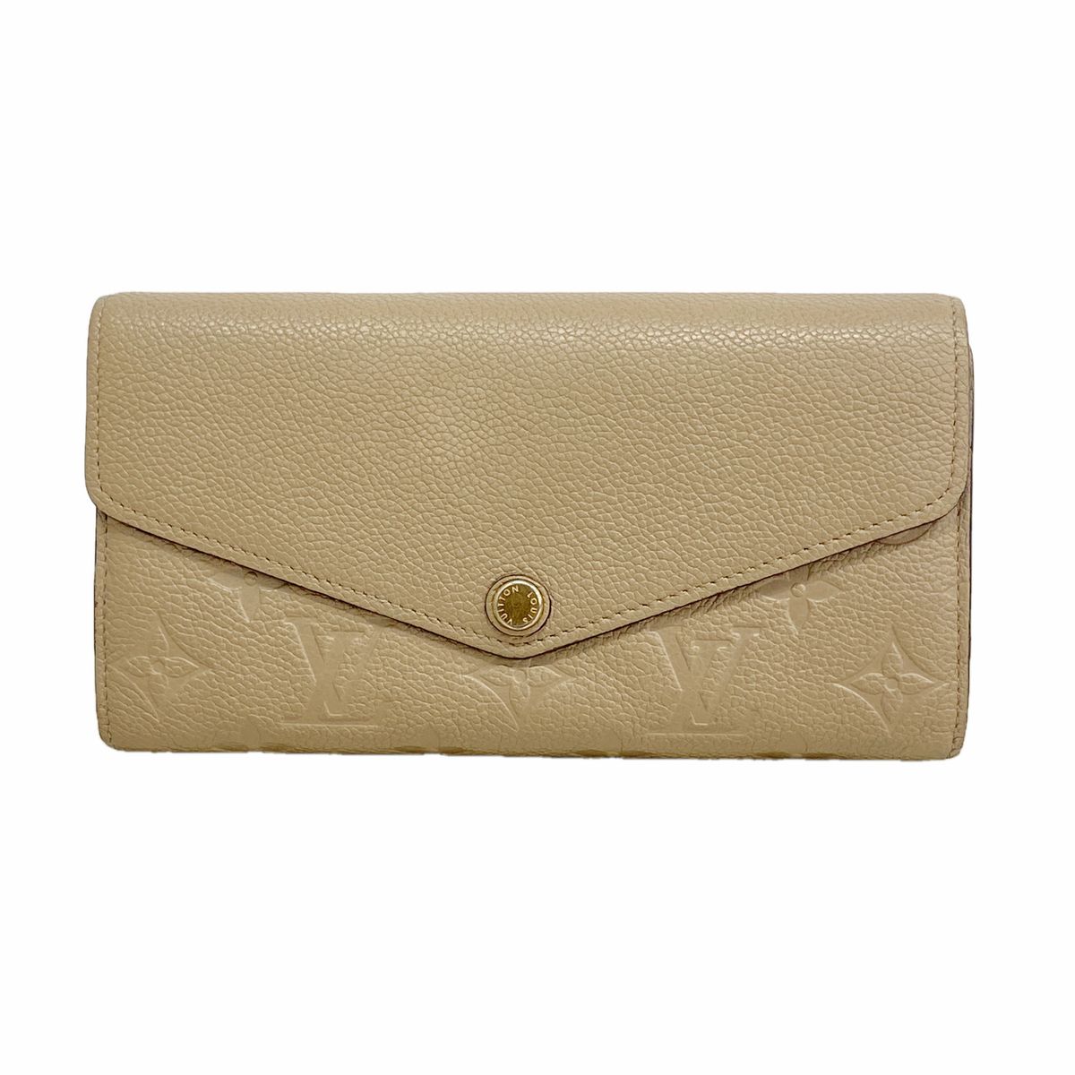 Louis Vuitton Wallet Monogram Empreinte Portefeuille Sarah Tourterelle