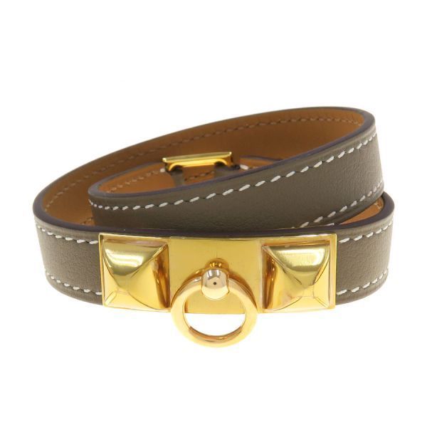 Hermes Rival Double Tour Bracelet