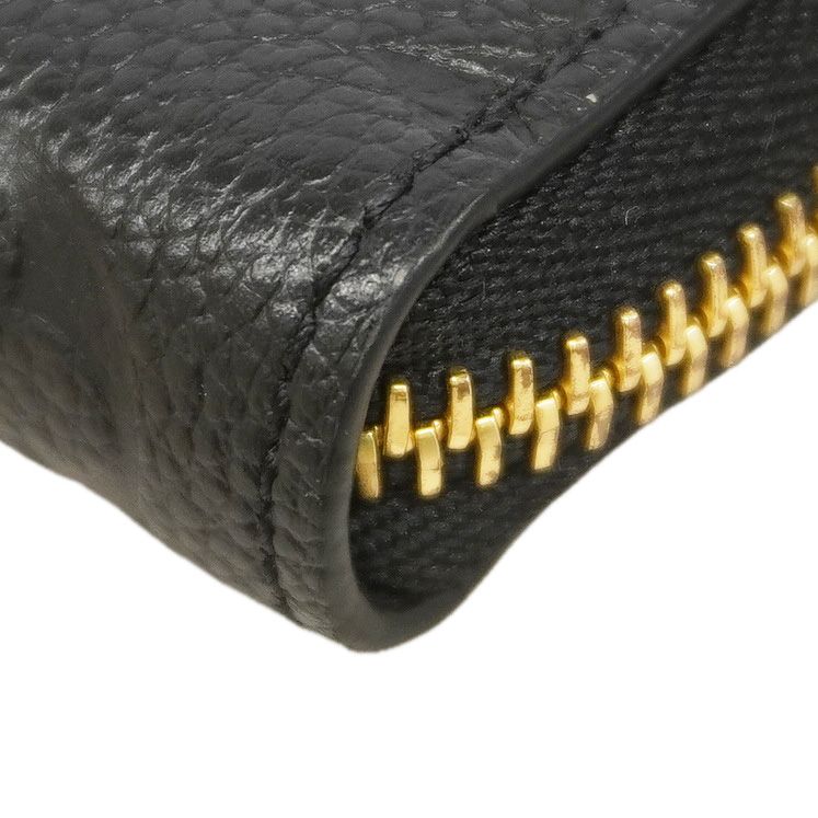 Louis Vuitton Wallet Monogram Empreinte Portefeuille Clemence Noir — view 5