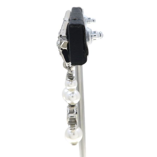 Chanel 20P Earrings Silver — view 2